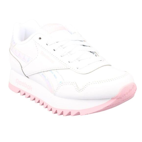 Reebok Other - Reebok Childrens/Kids Royal Classic Jogger Platform Sneakers / White/Pink